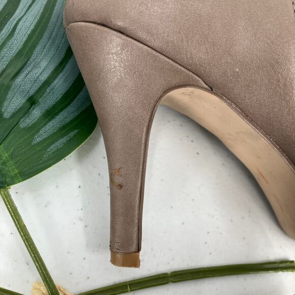 Madden Girl Gray Side Zip Buckle Peep Toe Stiletto Heel Ginny Ankle Bootie Shoes - Picture 11 of 12